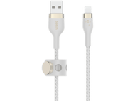 BELKIN Câble USB-A/Lightning Boost Charge Pro Flex 1 m Blanc (CAA010BT1MWH)
