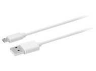 ISY Câble USB - microUSB 3 pack 0.6 m / 1 m / 2 m Blanc (OZB-503)