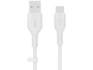 BELKIN Câble USB-A vers USB-C Boost Charge Flex 1 m Blanc (CAB008BT1MWH)