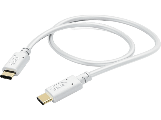 HAMA Câble USB-C - USB-C 1.5 m Blanc (125103)