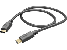 Charger l&#39;image dans la galerie, HAMA Câble USB-C - USB-C 1 m Noir (00201589)
