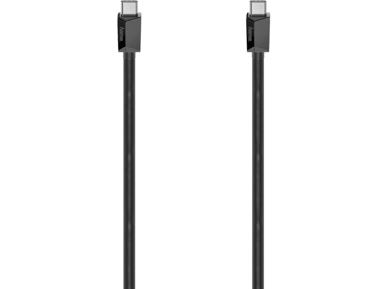 Câble USB-C - USB-C 75 cm Noir (200629)