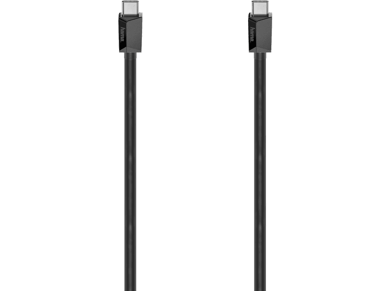 HAMA Câble USB-C - USB-C 1.5 m Noir (200630)