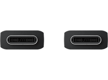 Charger l&#39;image dans la galerie, SAMSUNG Câble USB-C - USB-C 2.0 1.8 m 3A Noir (EP-DX310JBEGEU)
