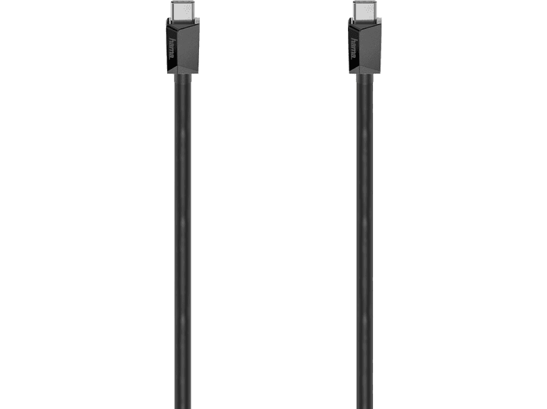 HAMA Câble USB-C - USB-C Full Featured 75 cm Noir (200648)