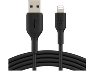 BELKIN Câble USB - Lightning 1 m Noir (CAA001bt1MBK)