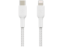 Charger l&#39;image dans la galerie, BELKIN Câble USB - Lightning 1 m torsadé Blanc (CAA004bt1MWH)
