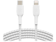 BELKIN Câble USB - Lightning 1 m torsadé Blanc (CAA004bt1MWH)