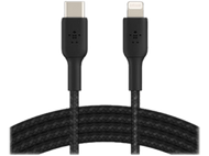 BELKIN Câble USB - Lightning 1 m torsadé Noir (CAA004bt1MBK)