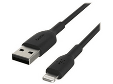 Charger l&#39;image dans la galerie, BELKIN Câble USB - Lightning 2 m Noir (CAA001bt2MBK)
