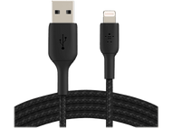 BELKIN Câble USB - Lightning 2 m torsadé Noir (CAA002bt2MBK)