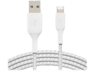 BELKIN Câble USB - Lightning 3 m torsadé Blanc (CAA002bt3MWH)