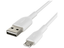 Charger l&#39;image dans la galerie, Câble USB - microUSB 1 m Blanc (CAB003bt2MBK)
