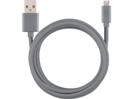 ISY Câble USB - microUSB Gris 1.8 m Gris (29099)
