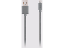 Charger l&#39;image dans la galerie, ISY Câble USB - microUSB Gris 1.8 m Gris (29099)
