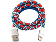 ISY Câble USB - USB-C 1 m Rouge / Bleu (IUC-4100-RB-C)