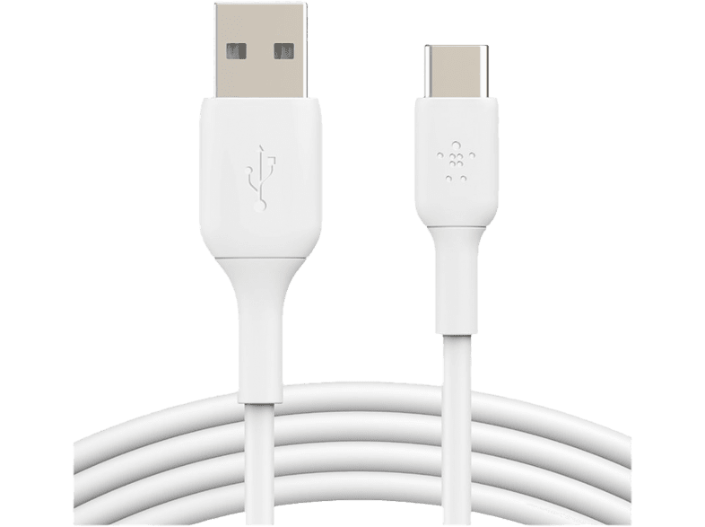 BELKIN Câble USB - USB-C 2 m Blanc (CAB001bt2MWH)