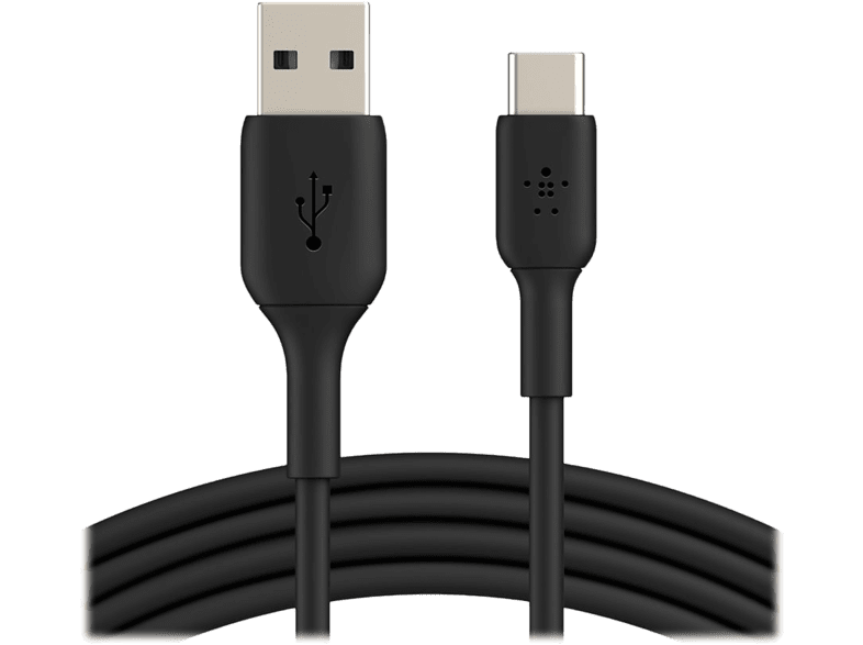 BELKIN Câble USB - USB-C 2 m Noir (CAB001BT2MBK)