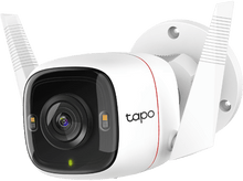 Charger l&#39;image dans la galerie, TAPO Caméra de surveillance Smart Wi-Fi extérieur Blanc (TAPO-C320WS)
