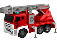 Camion de Pompiers miniature avec Son et Lumière 1:14ième (JW JV-14FIR)