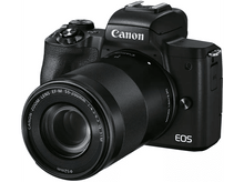 Charger l&#39;image dans la galerie, CANON Appareil photo hybride EOS M50 Mark II + 15-45mm + 55-200mm Noir (4728C015AA)
