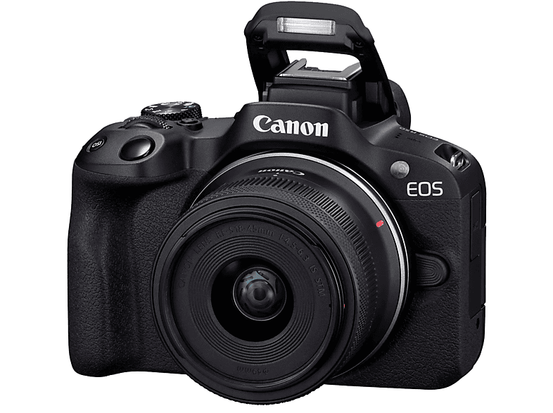 Appareil photo hybride Canon EOS R50 + objectif RF-S 18-45mm F4.5-6.3 IS  STM - Kit pour vlogueur (5811C035AA)
