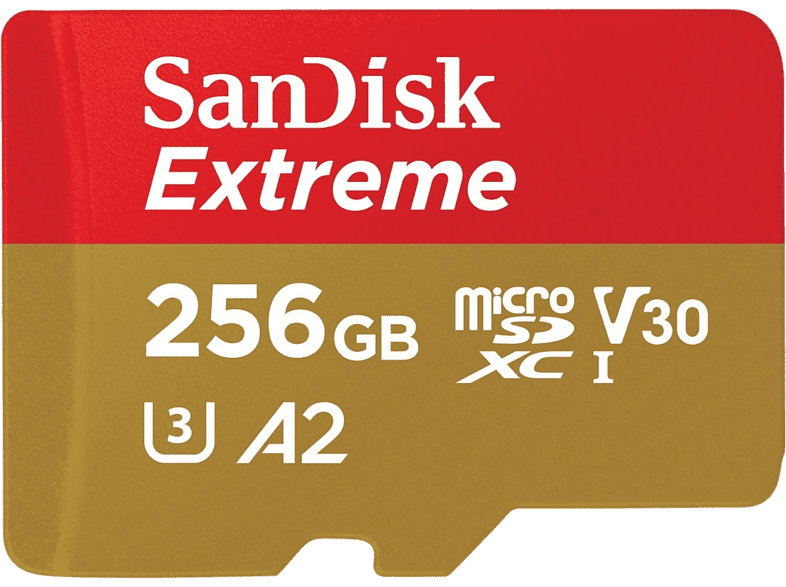 SANDISK Carte mémoire Extreme microSDXC 256 GB (2025833)