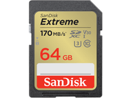 SANDISK Carte mémoire Extreme SDXC 64 GB (00121579)