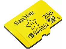 Charger l&#39;image dans la galerie, SANDISK Carte mémoire microSD Nintendo Switch Extreme 256 GB (SDSQXAO-256G-GNCZN)
