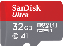 Charger l&#39;image dans la galerie, SANDISK Carte mémoire microSDHC Ultra 32 GB (00186503)
