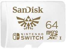 Charger l&#39;image dans la galerie, SANDISK Carte mémoire microSDXC pour Nintendo Switch 64 GB
