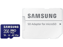 Charger l&#39;image dans la galerie, SAMSUNG Carte mémoire PRO Plus microSDXC 256 GB UHS-I (MB-MD256SA/EU)
