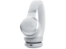 Charger l&#39;image dans la galerie, JBL Casque audio sans fil à réduction de bruit Blanc (JBLLIVE460NCWHT)
