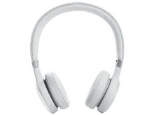 Charger l&#39;image dans la galerie, JBL Casque audio sans fil à réduction de bruit Blanc (JBLLIVE460NCWHT)
