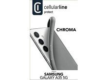 Charger l&#39;image dans la galerie, CELLULARLINE Cover Galaxy A35 Chroma Gris (CHROMAGALA35K)
