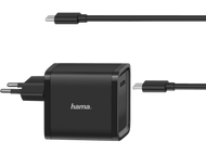 HAMA Chargeur ordinateur portable universel USB-C 45 W (00200005)