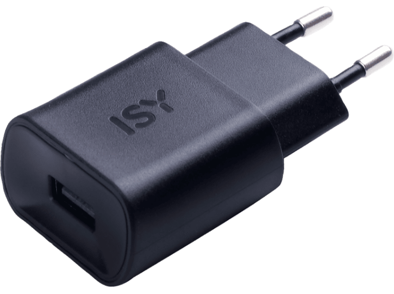 ISY Chargeur USB 1.2 A Noir (IWC 2000)