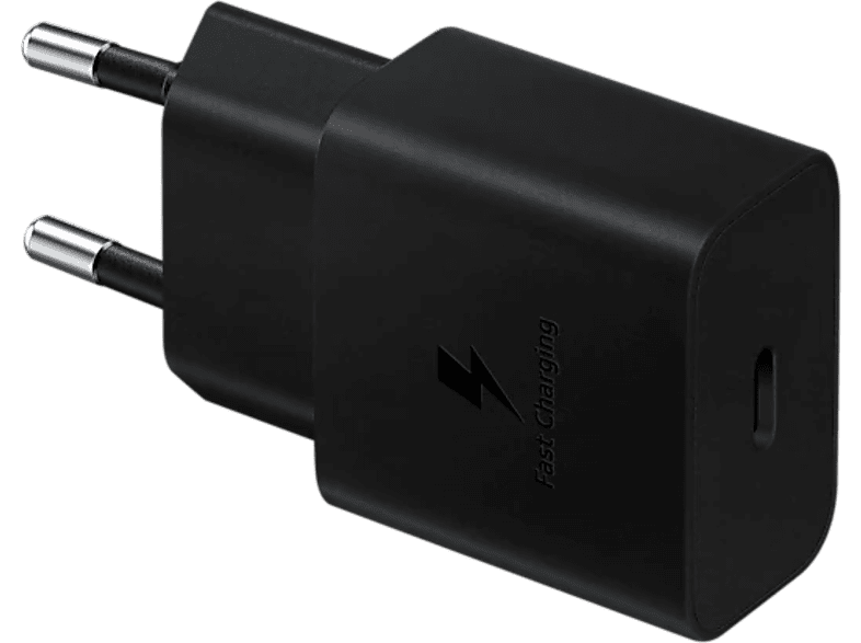 SAMSUNG Chargeur secteur USB-C Fast Charging 15 W Noir (EP-T1510NBEGEU)