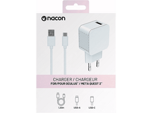 Charger l&#39;image dans la galerie, NACON Chargeur USB-C pour Meta Quest 2 (QUEST2ADAPT)
