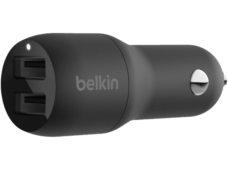 BELKIN Chargeur voiture 2 x USB Noir (CCB001btBK)