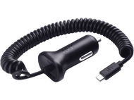 ISY Chargeur voiture câblé microUSB Noir (ICC 3000)