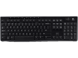 Clavier sans fil K270 QWERTZU Noir (920-003743)