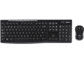 Clavier sans fil + Souris sans fil MK270 QWERTZU Noir (920-004534)