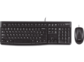 Clavier + Souris MK120 QWERTZU Noir (920-002559)