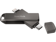 SANDISK Clé USB iXpand Luxe 128 GB USB-C 3.1 / Lightning (186553)