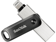 SANDISK Clé USB / Lightning iXpand Go 64 GB Gris Noir (186489)