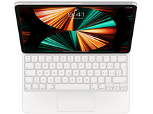 Charger l&#39;image dans la galerie, Cover clavier Magic Keyboard iPad Pro 12.9&quot; 5th Gen QWERTZU Blanc (MJQL3SM/A)
