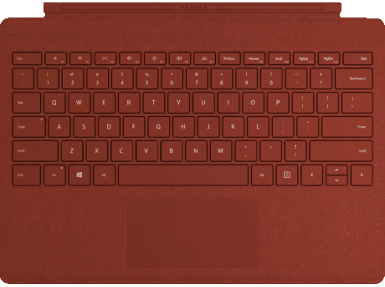 Cover clavier Signature Surface Pro AZERTY Rouge Coquelicot (FFP-00106)