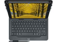 Charger l&#39;image dans la galerie, Cover clavier Universel 10&quot; QWERTZ Noir (920-008339)
