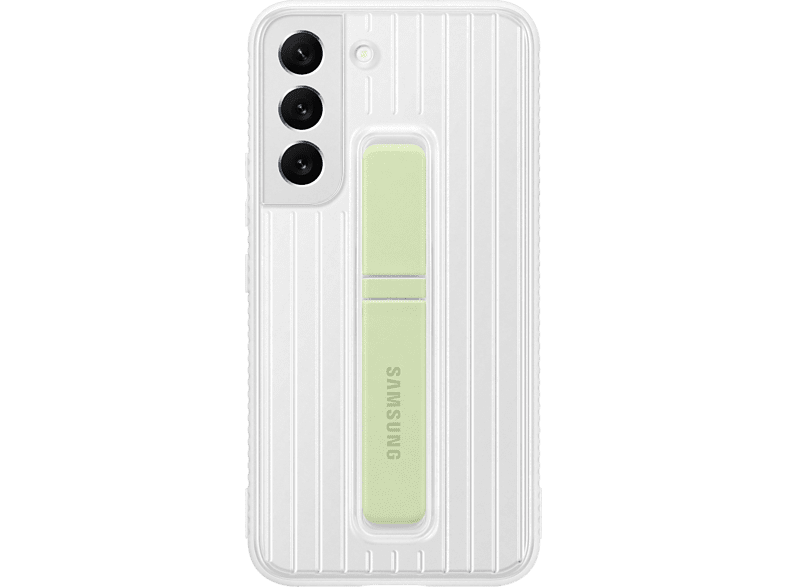 SAMSUNG Cover Protective Standing Galaxy S22 Blanc (EF-RS901CWEGWW)